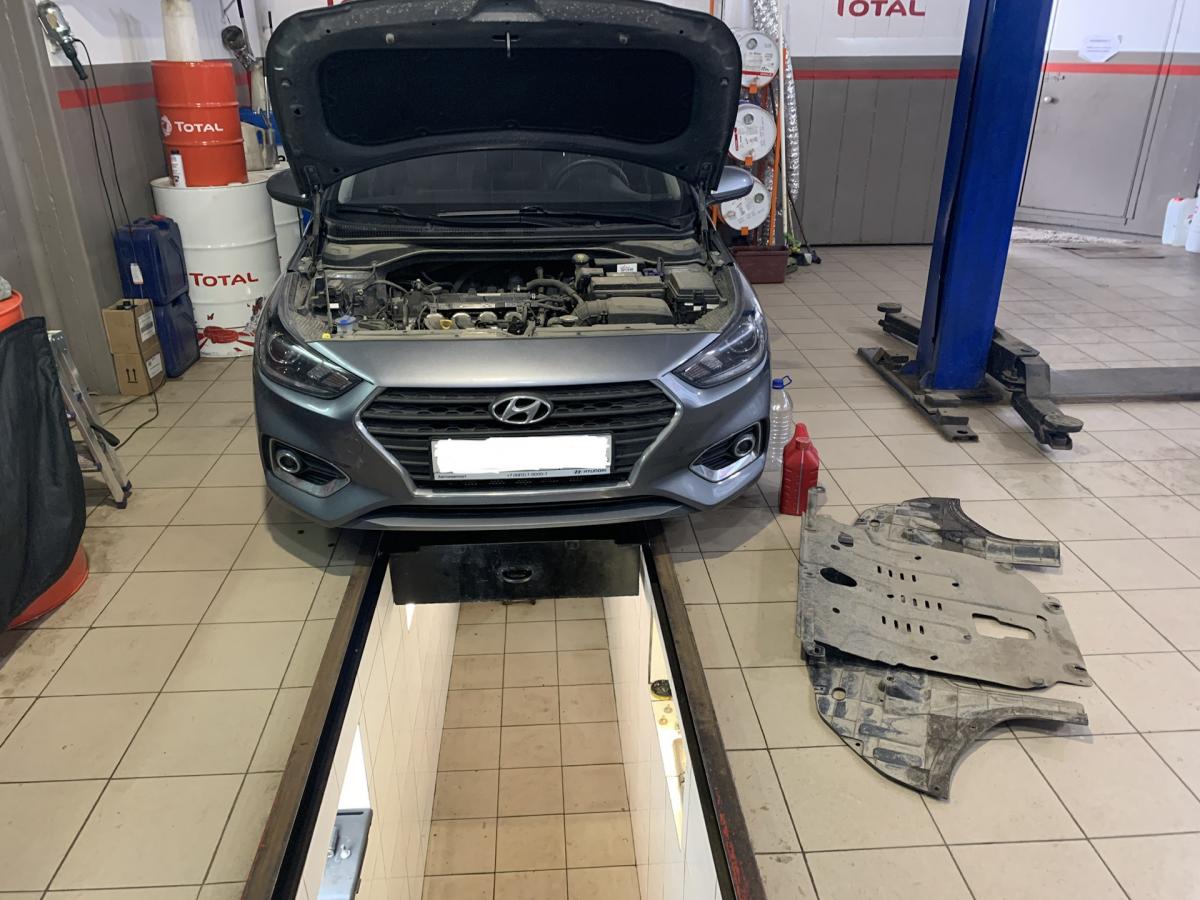 Эффективность и долговечность: замена масла в двигателе Hyundai Solaris